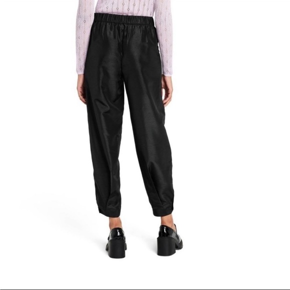 NWT Kika Vargas x Target Scallop Edge Pocket Tapered Pants plus size 2X black - Picture 6 of 8